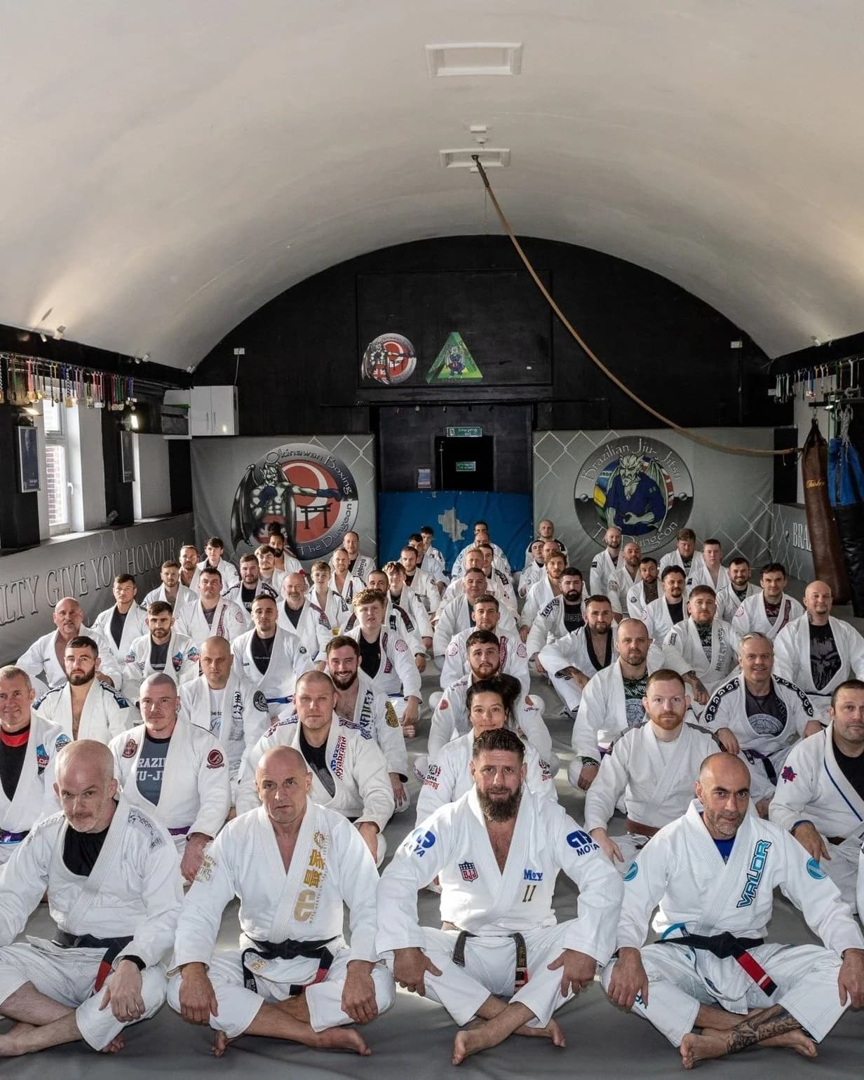 The Dungeon Bjj - K1 Kickboxing and mma logo