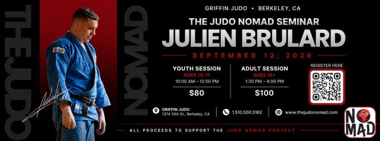 Image of The judo Nomad - Judo Seminar - Hosted by Griffin Judo